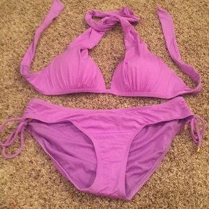 Cremieux Purple Bikini Size Large